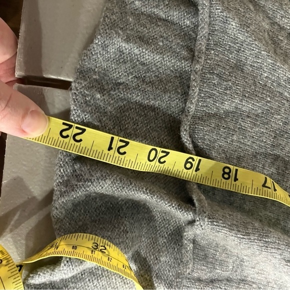 Brandy Melville wool Blend hooded sweater gray - Picture 7 of 7